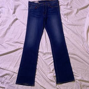 Vintage Red Engine Bootcut Jeans